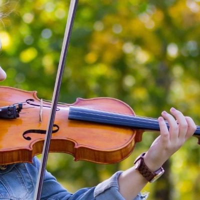 Aula de Violino - Escola de Música Ritmo e Som - Banner